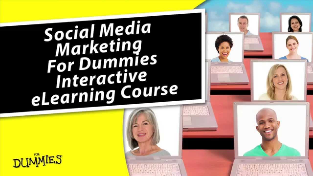 Social Media Marketing For Dummies eLearning Course YouTube