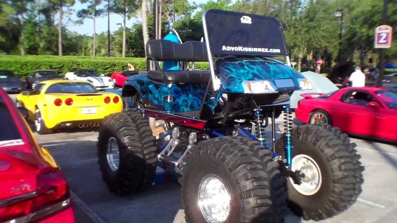 Jacked up custom EZGO YouTube