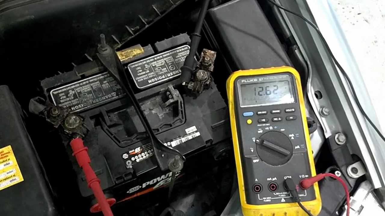 Battery Load Test With a Multimeter YouTube