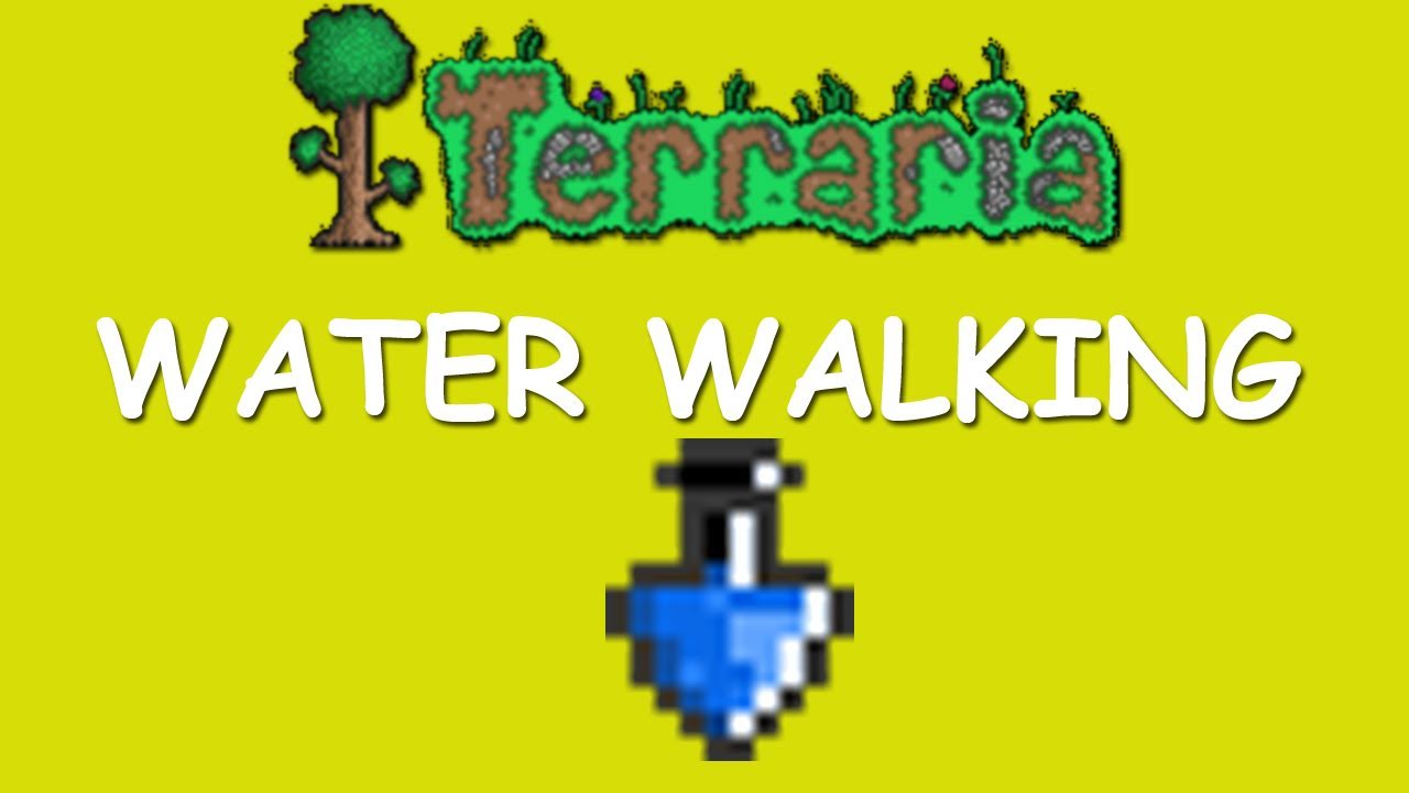 Terraria Water Walking Potion (Alchemy) YouTube