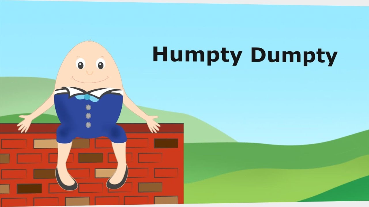 Humpty Dumpty Rhyme *** YouTube