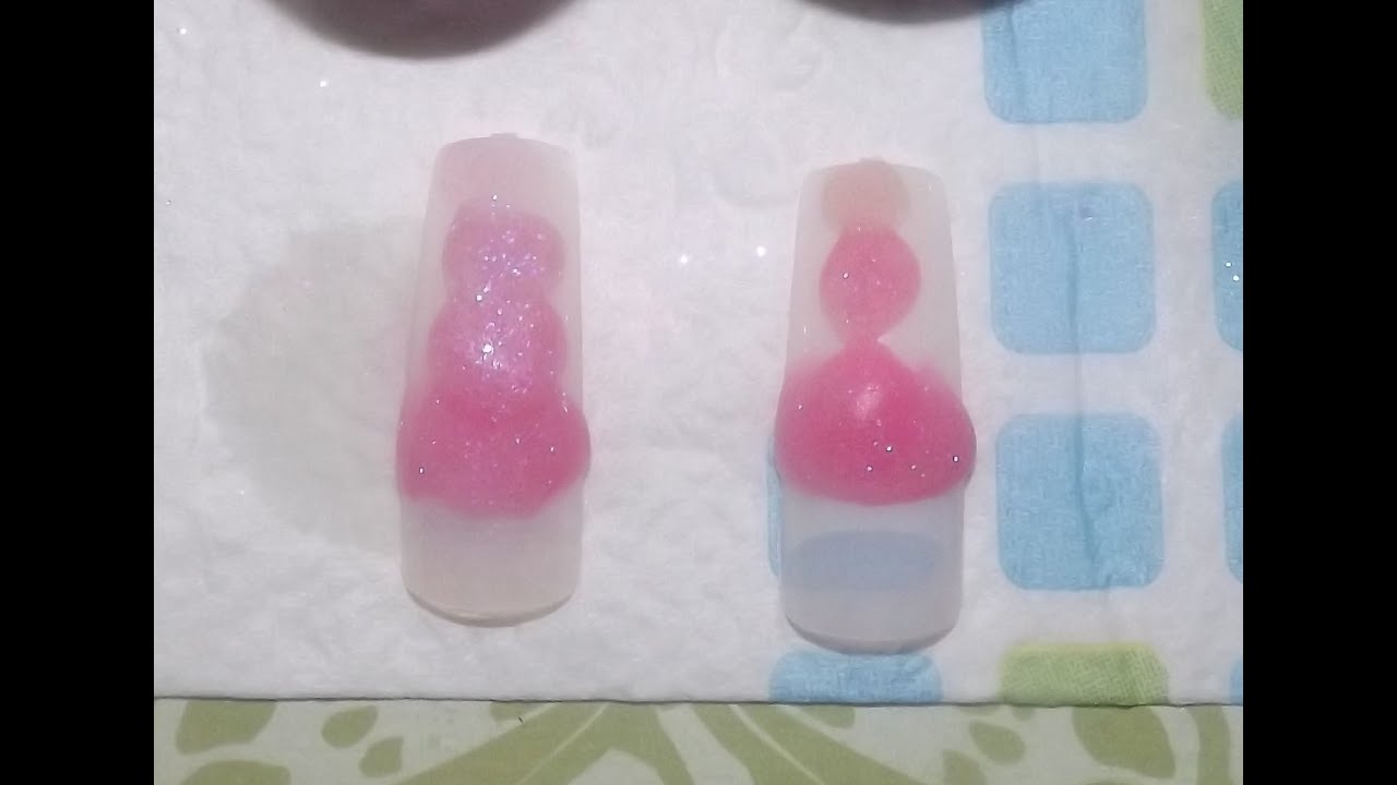 DIY Pink Nail Bed Acrylic Mix YouTube