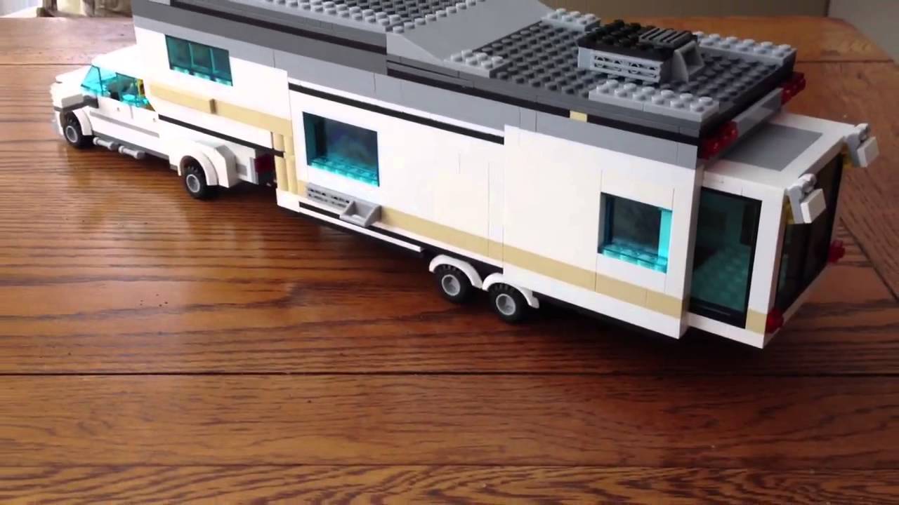 Lego fifth wheel camper and truck YouTube