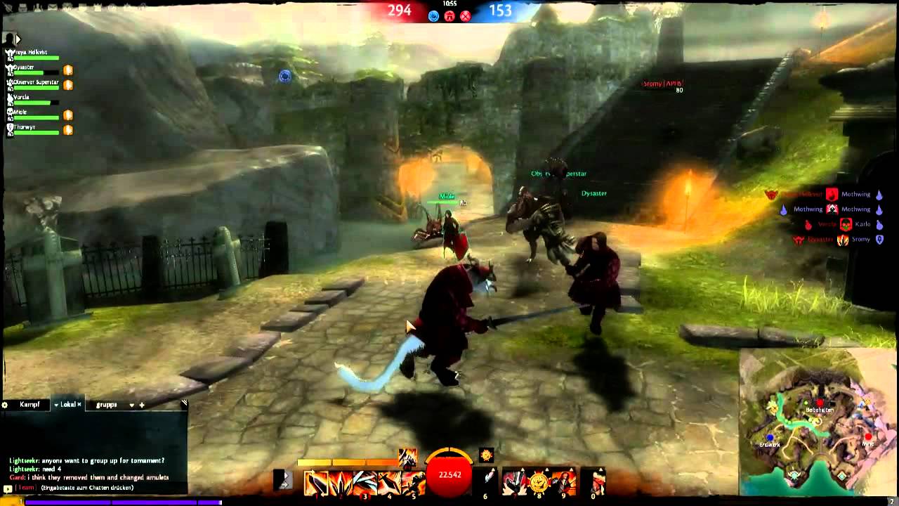 Guild Wars 2 Warrior PvP Gameplay YouTube