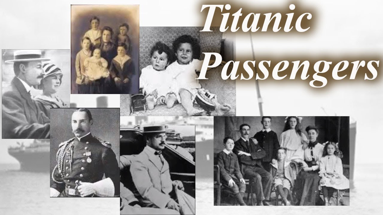 Titanic Passengers YouTube