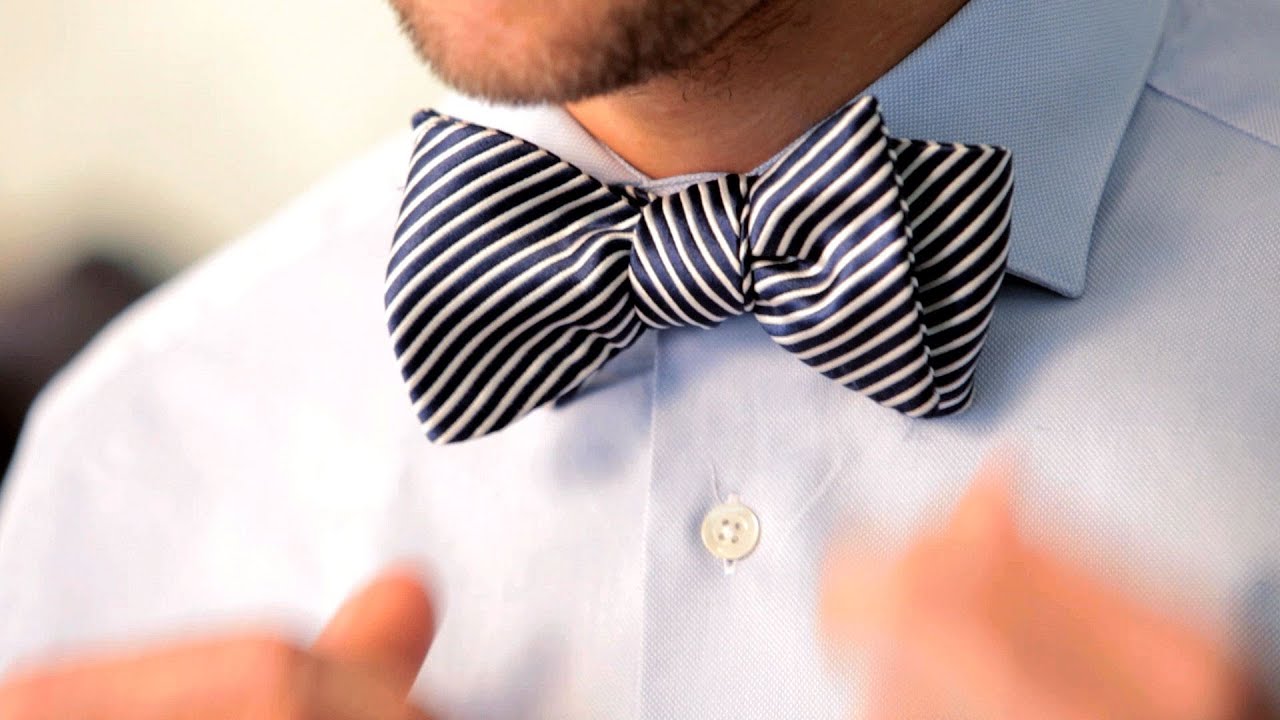 How to Tie a Bow Tie Men's Fashion YouTube