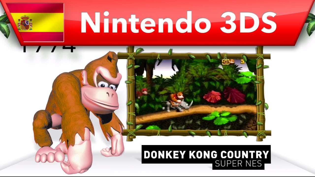 Donkey Kong Country Returns 3D (Nintendo 3DS) Tráiler historia YouTube