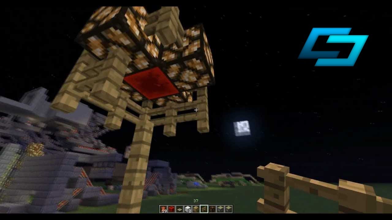 Minecraft Automatic Street Lamp Lighting System Daylight Sensor YouTube