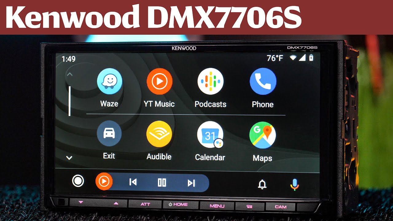 How to set clock on kenwood dmx7706s