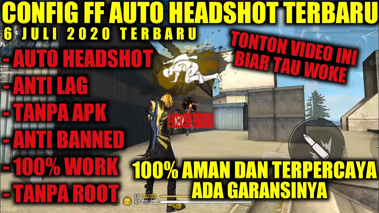 19 Config Auto Headshot Zip Free Fire Free Fire Best Game