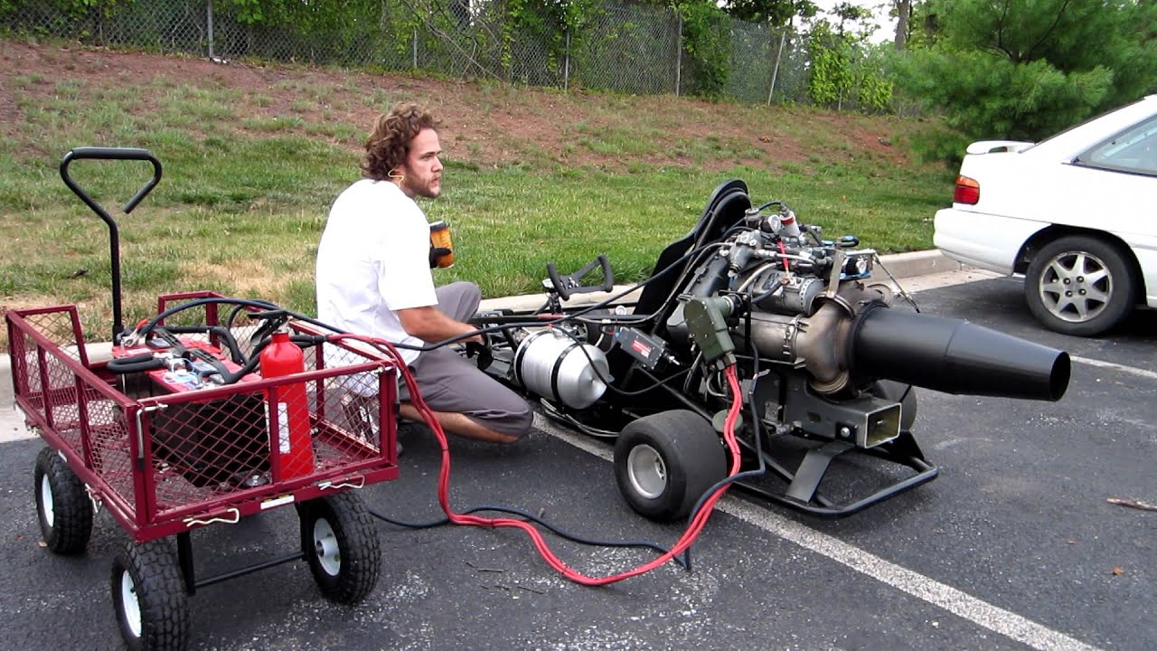 Boeing Jet Powered Go Kart FOR SALE! YouTube