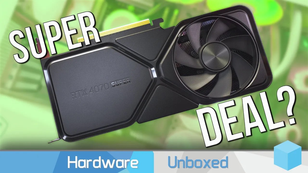 GeForce RTX 4070 Video Review by Hardware Unboxed