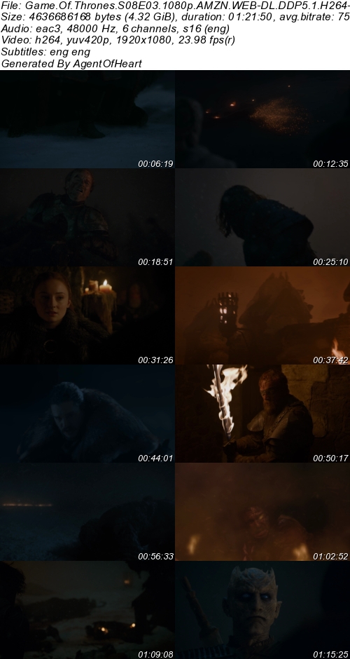 Game Of Thrones S08E03 1080p AMZN WEBDL DDP5 1 H264GoT » downTURK