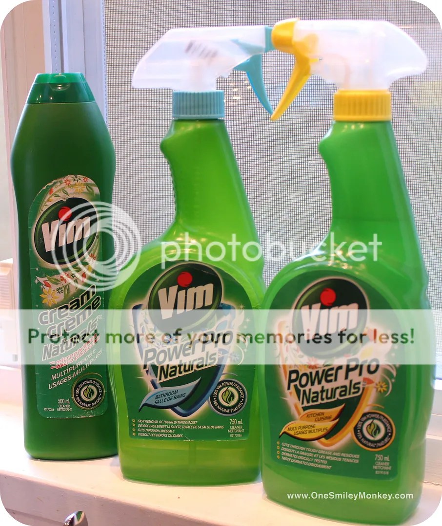 Vim PowerPro Naturals Household cleaning solutions