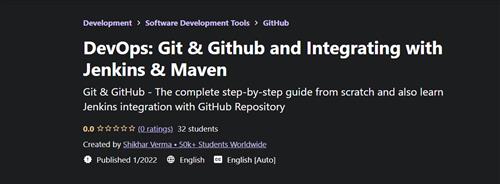 DevOps Git & Github and Integrating with Jenkins & Maven