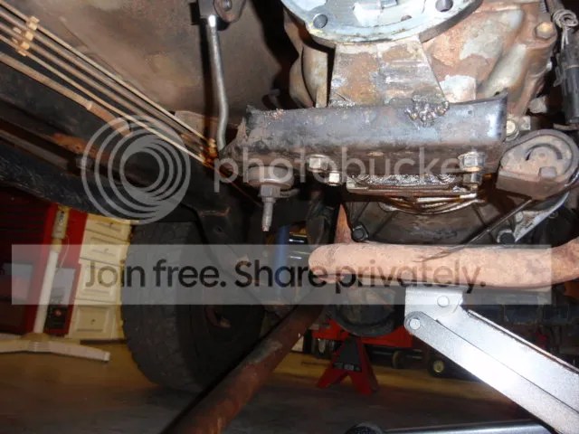 Transfer Case fix...question on chain slack w/ pics