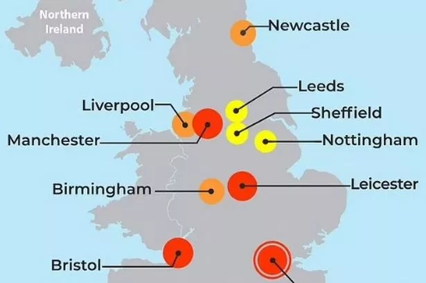 UK bedbug map shows every town and city with an infestation full list