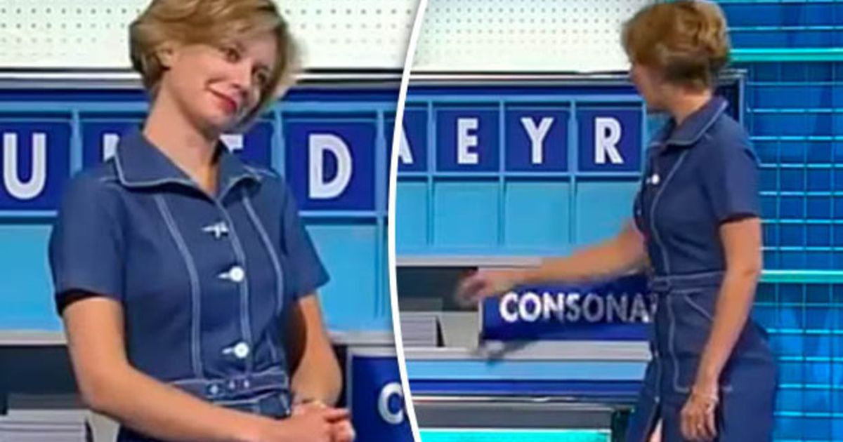 Countdown beauty Rachel Riley ‘flashes knickers’ in racy wardrobe