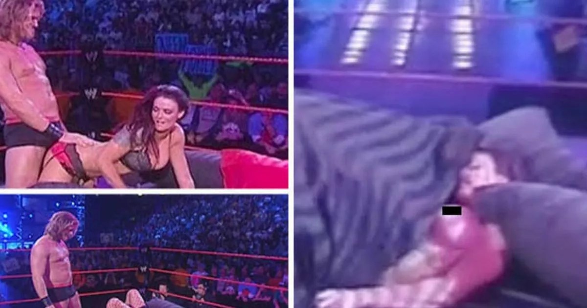 WWE star Lita exposes boobs while ‘having sex’ with Edge in Xrated Raw