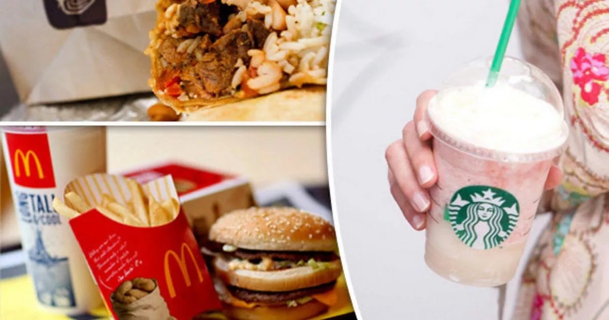 This is how long it REALLY takes to burn off your favourite fast foods