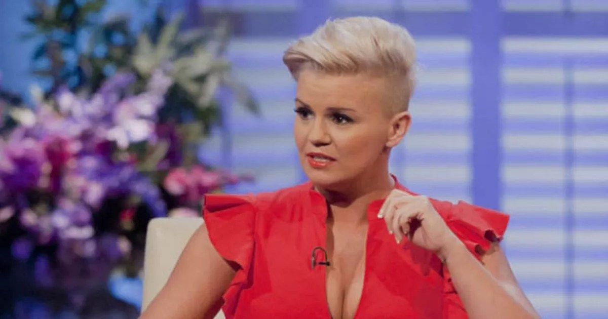Kerry Katona's childbirth drama New mum nearly died giving birth to(021)