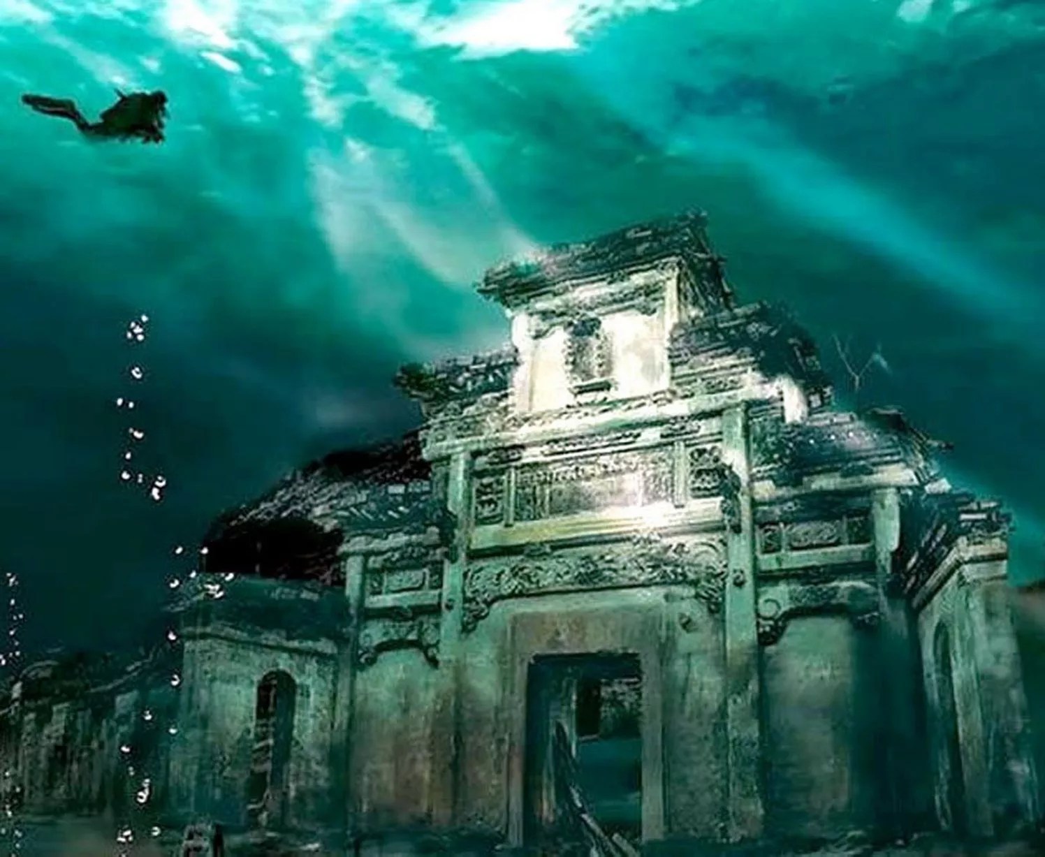 Incredible underwater cities Daily Star