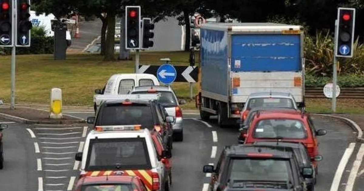 Rush hour crash and emergency repairs cause delays on major Exeter