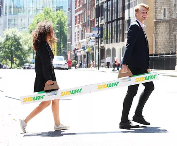 Subway launches GIANT sixfoot Sub and it feeds up to 25 people Devon Live