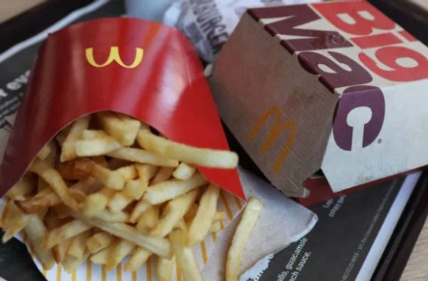 The frightening number of calories in a McDonald’s Big Mac meal