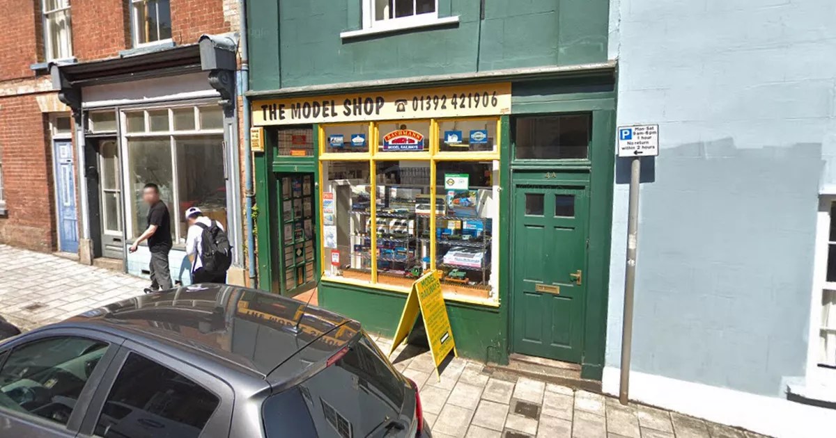 End of the line as Exeter's last surviving model railway shop closes