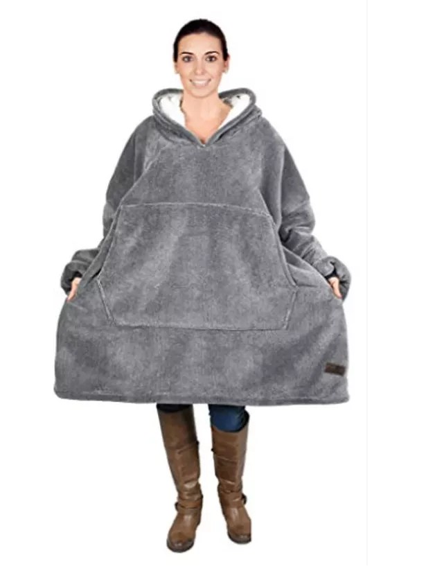 Amazon's toprated hooded blanket to wear to the pub this weekend