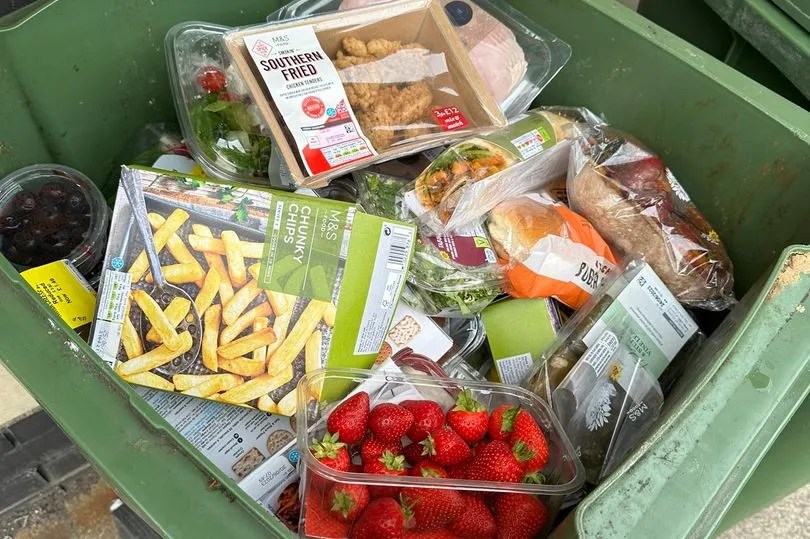 Exeter M&S fills wheelie bins with indate food deemed unsafe Devon Live