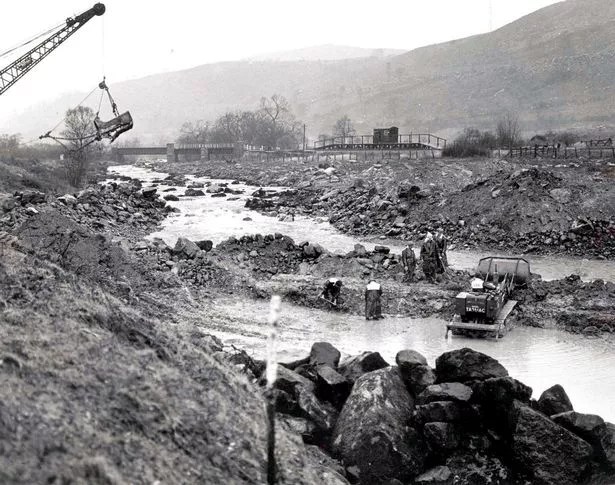 Incredible pictures show the Welsh village that was flooded to create a