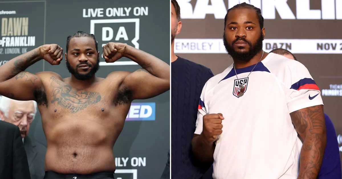 Anthony Joshua's opponent underwent 23lb body transformation for