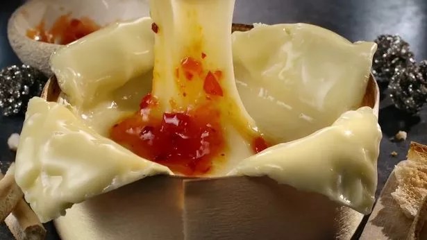 Marks and Spencer is selling camemberts with sweet chilli sauce in them