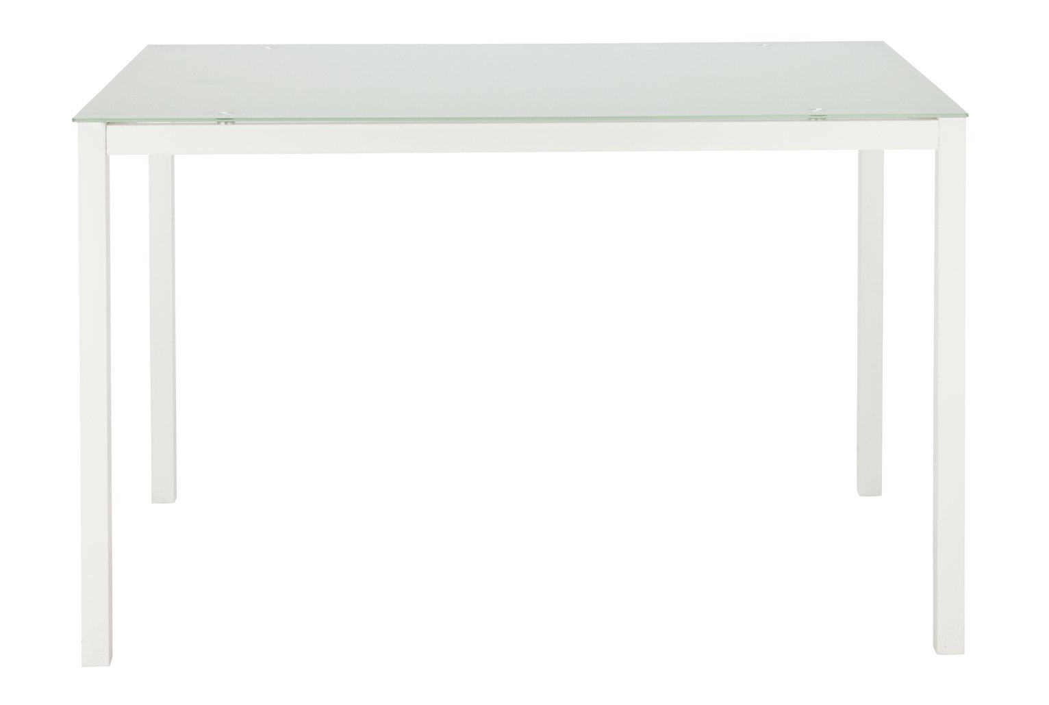 Argos Home Lido Glass Dining Table & 4 Chairs White (4876821) Argos