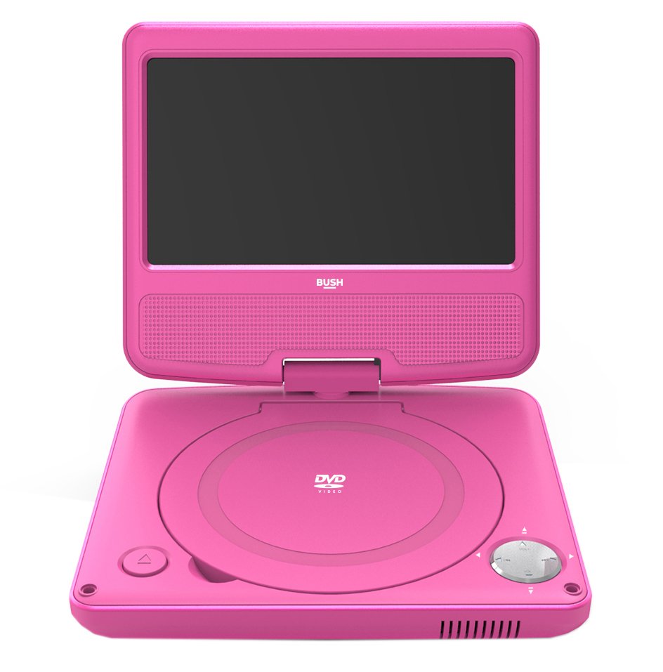 Alba 7 Inch Portable In Car DVD Player Pink (5538429) Argos Price