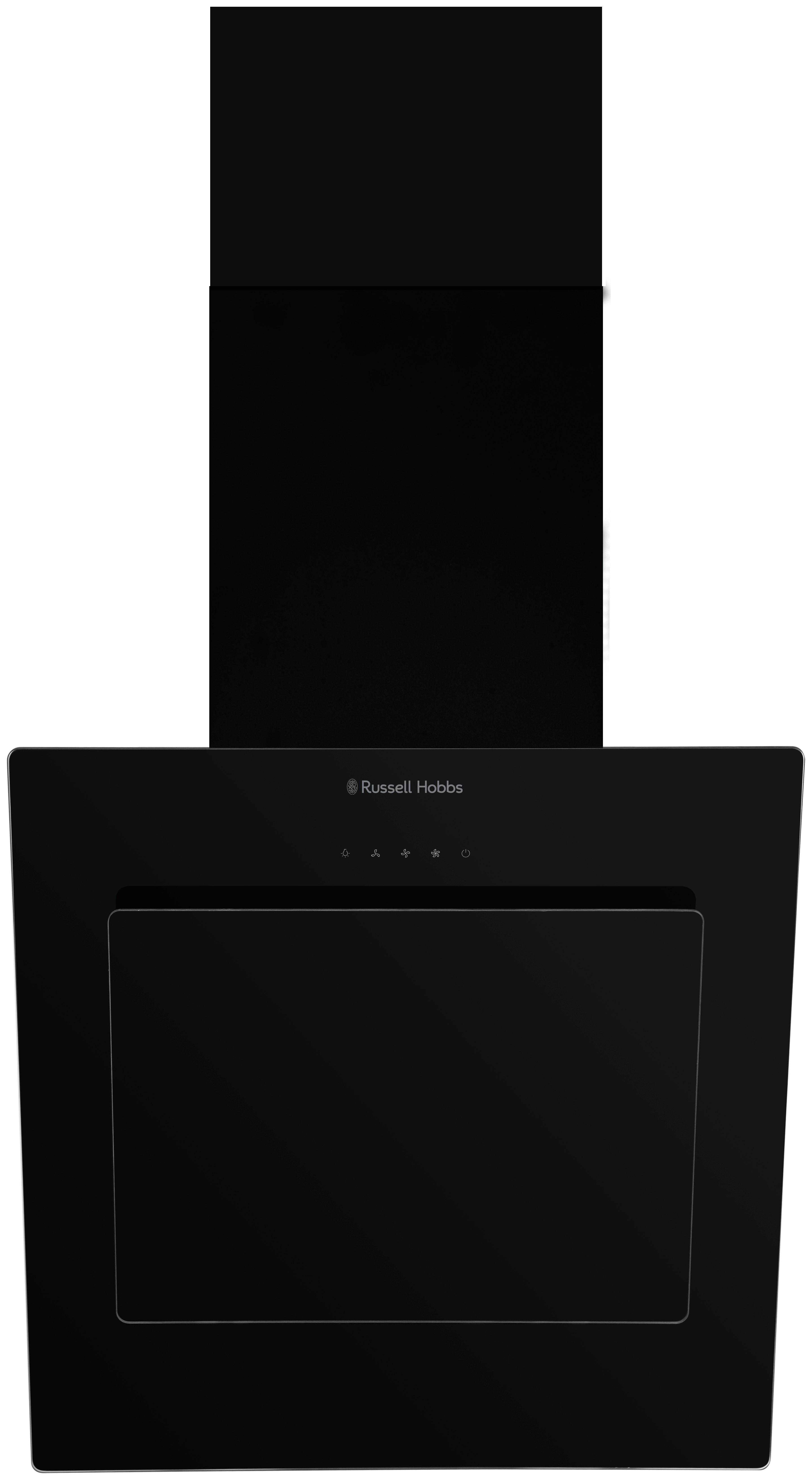 Russell Hobbs RHGCH702B 60cm Glass Cooker Hood Black (5991475