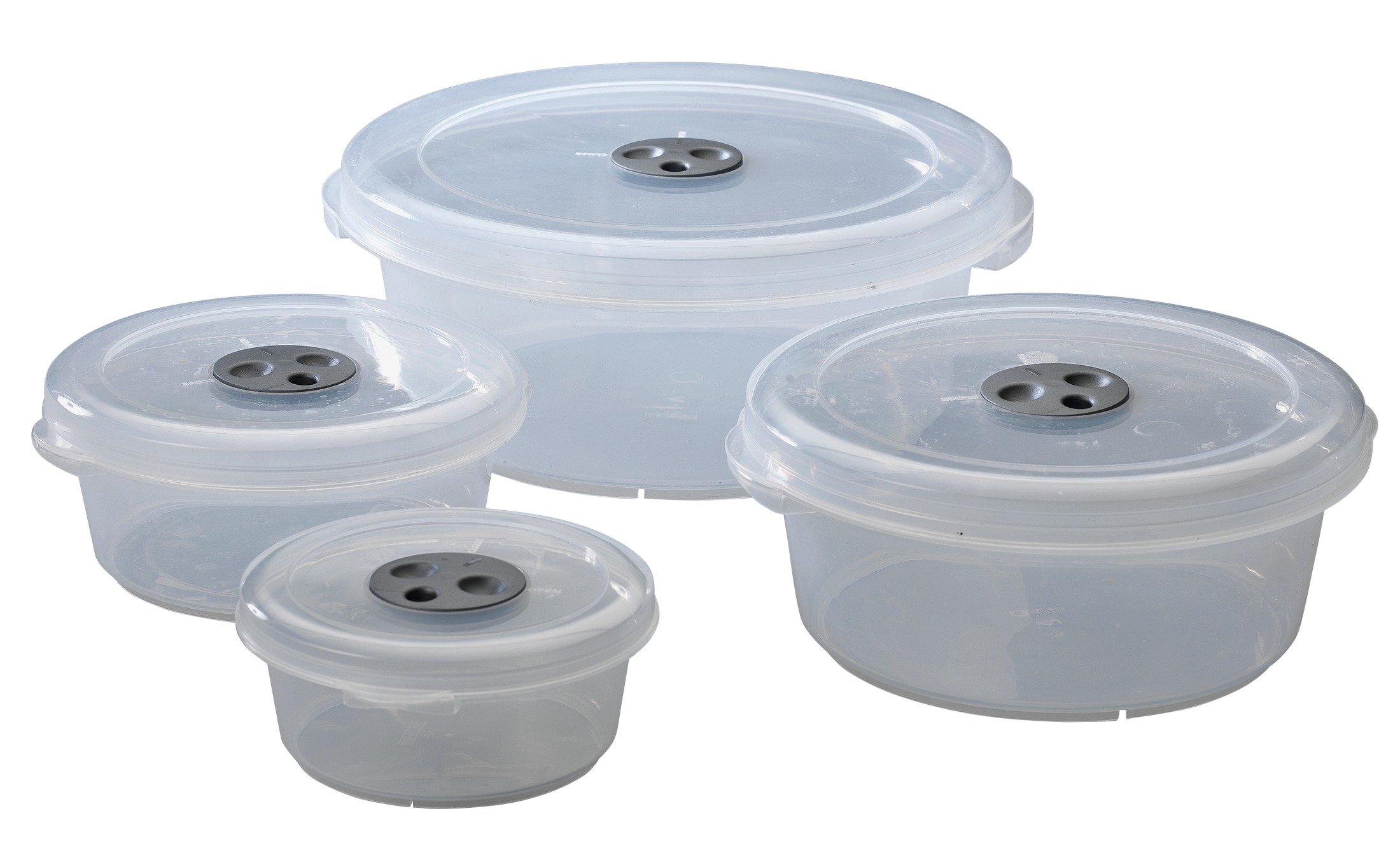 Argos Home Set of 4 Microwave Safe Food Containers (7115503) Argos