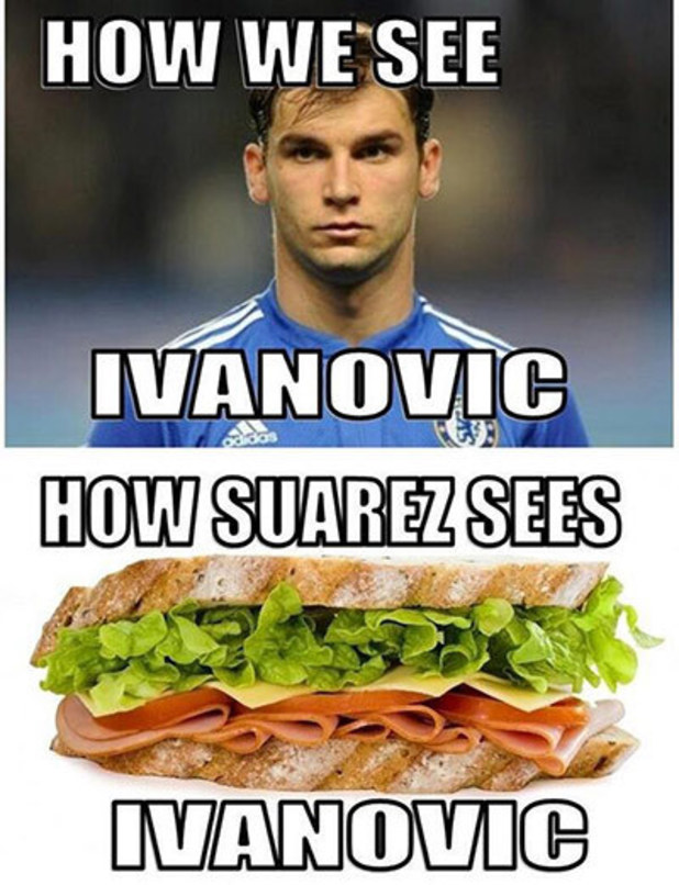 Luis Suarez bite 5 best memes on the Fun News Digital Spy