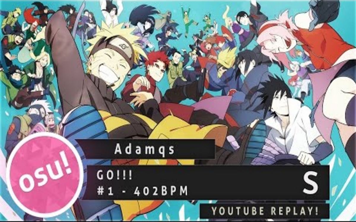 Adamqs FLOW GO!!! NARUTO OPENING MIX [Extra] HDDT 99.33 365PP