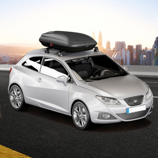 8.83 Cubic Feet Heavy Duty Car Storage Roof Rack Mount Carrier Rooftop
