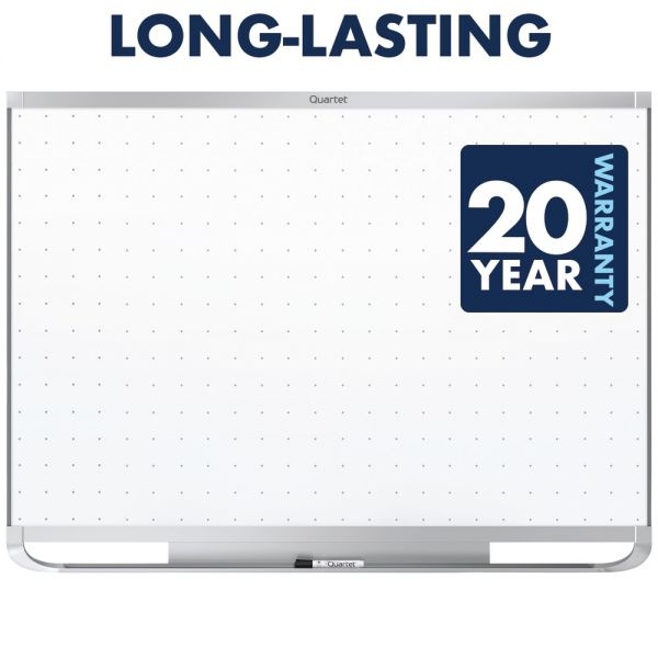 Quartet Prestige 2 Total Erase DryErase Whiteboard, 48" X 36