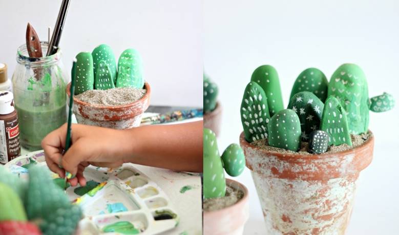 чугунки разрисованный мордочки для сада