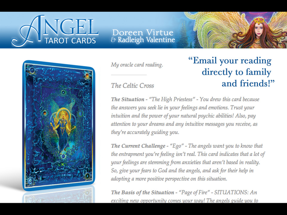Angel Tarot Cards Doreen Virtue, Ph.D. & Radleigh