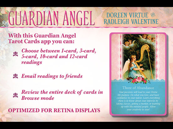 App Shopper Guardian Angel Tarot Cards Virtue