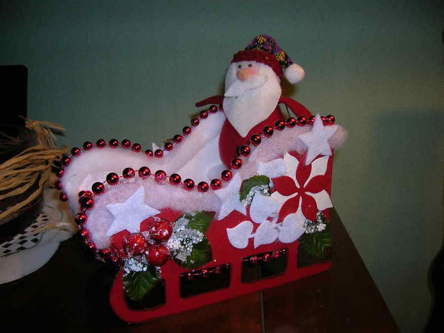 Traineau du père Noel