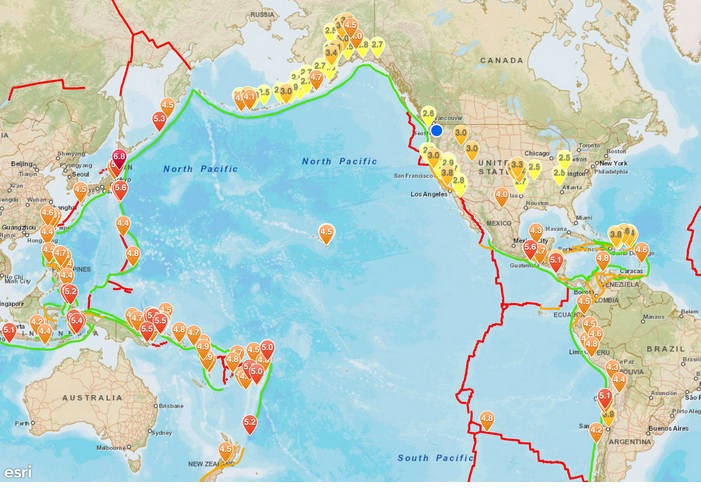 The "Ring Of Fire Is Shaking Violently" Massive Uptick