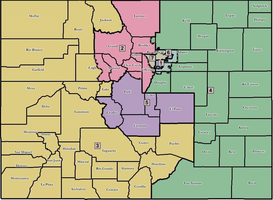 Colorado Congressional District Information CDE