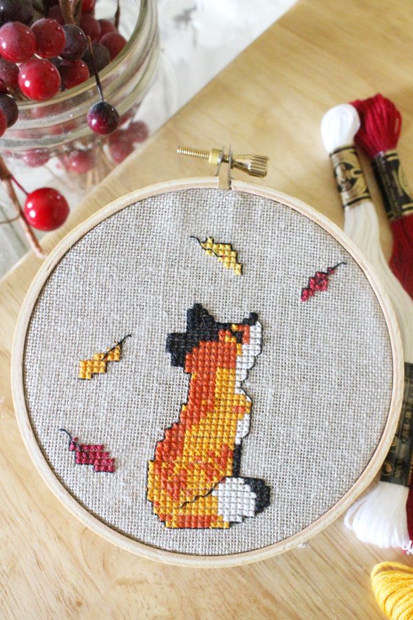 With over 200 designs, you'll find something here that is perfect for your next cross stitch project. Fox in Leaves Fall Cross Stitch Pattern - Instant Download!